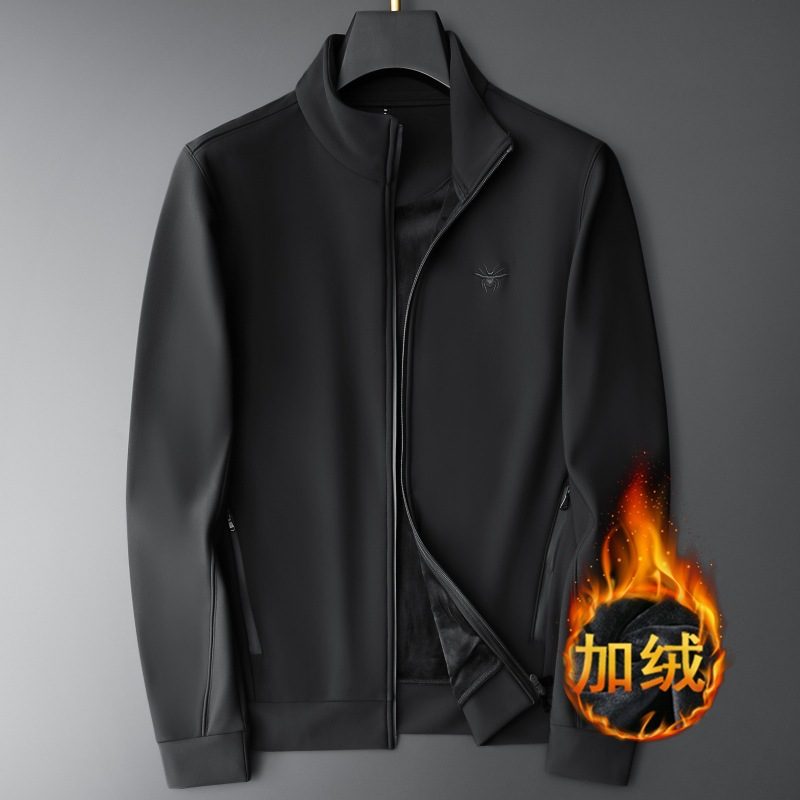 Hettejakke Herre Løs Cardigan Casual Sports