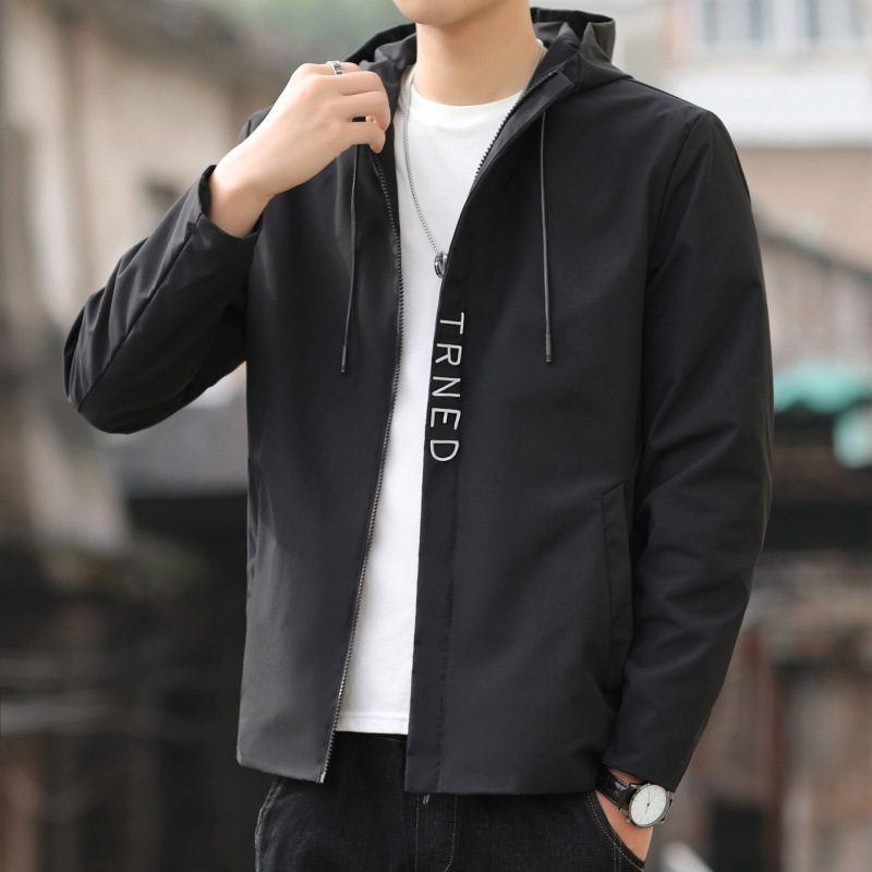 Herrejakke Trendy Slank Pen Casual Lapel