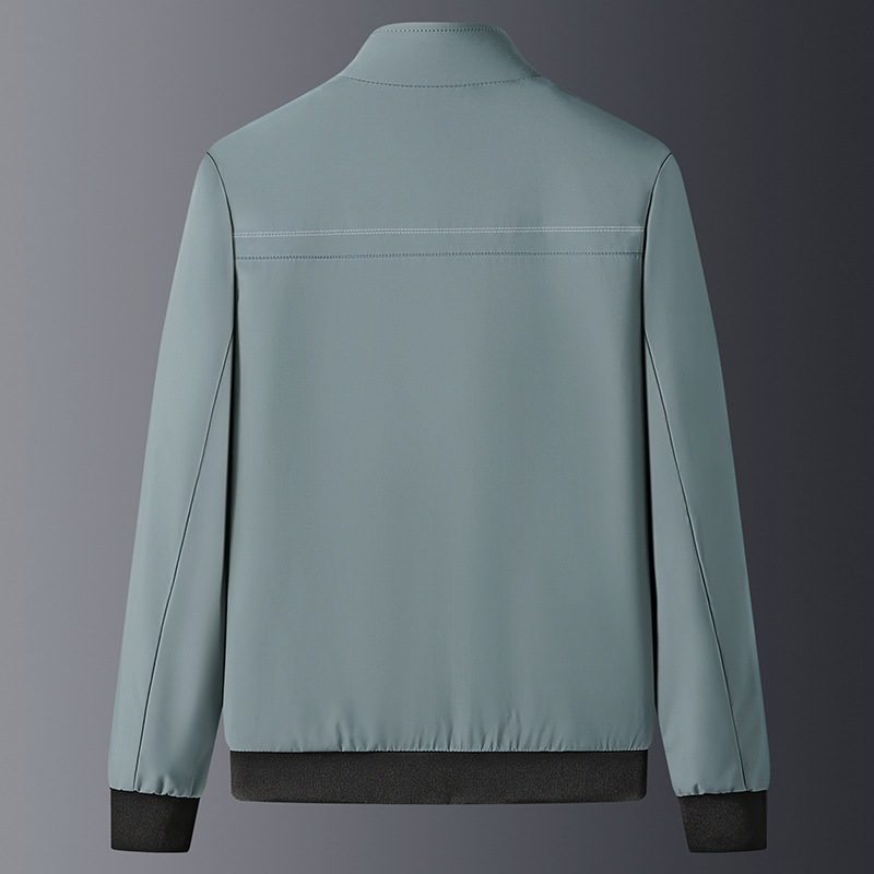 Menns Jakker Business Stand Krage Mote Casual Coats