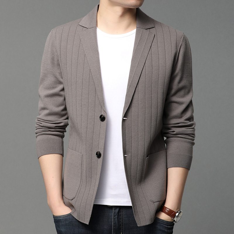 Trend Workwear Herre Løse Fritidsstrikk