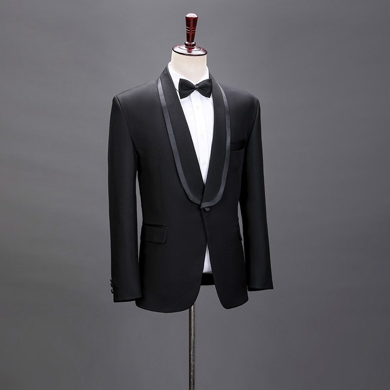 Blazere For Menn Med Én Spenne White Statement