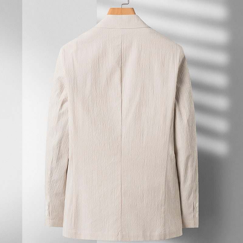 Men's Blazers Våren Og Sommeren Trendy Enkelt-breasted To Knapper
