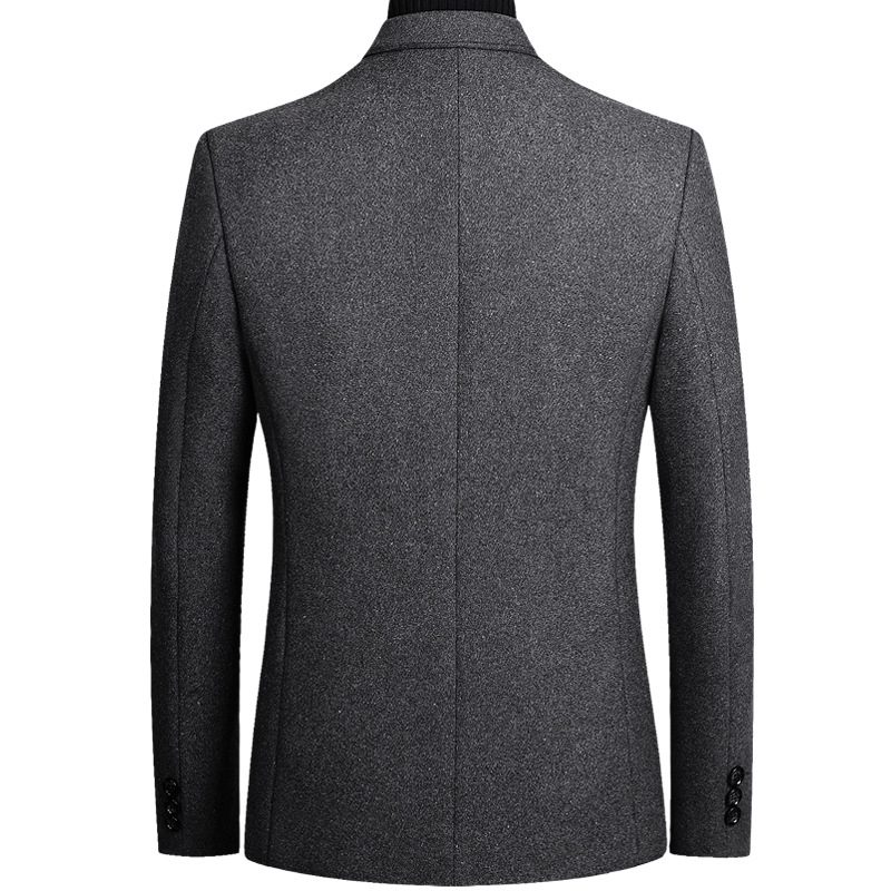 Ny Jakke Business Casual Menn Blazers Enkelt Rad To Knapper