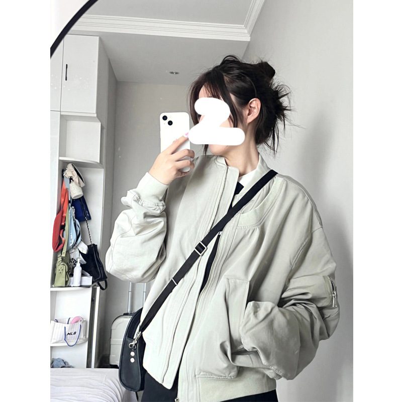 Off-white Coat Dame Vintage Jakker Topper Trend