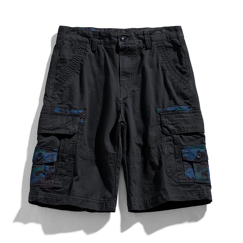 Menn Arbeidstøy Shorts Multi-lommer Uformell Rett Sports Fives