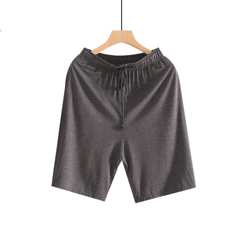 Shorts For Menn Med Snøring Croppeds Uformelt Hjem