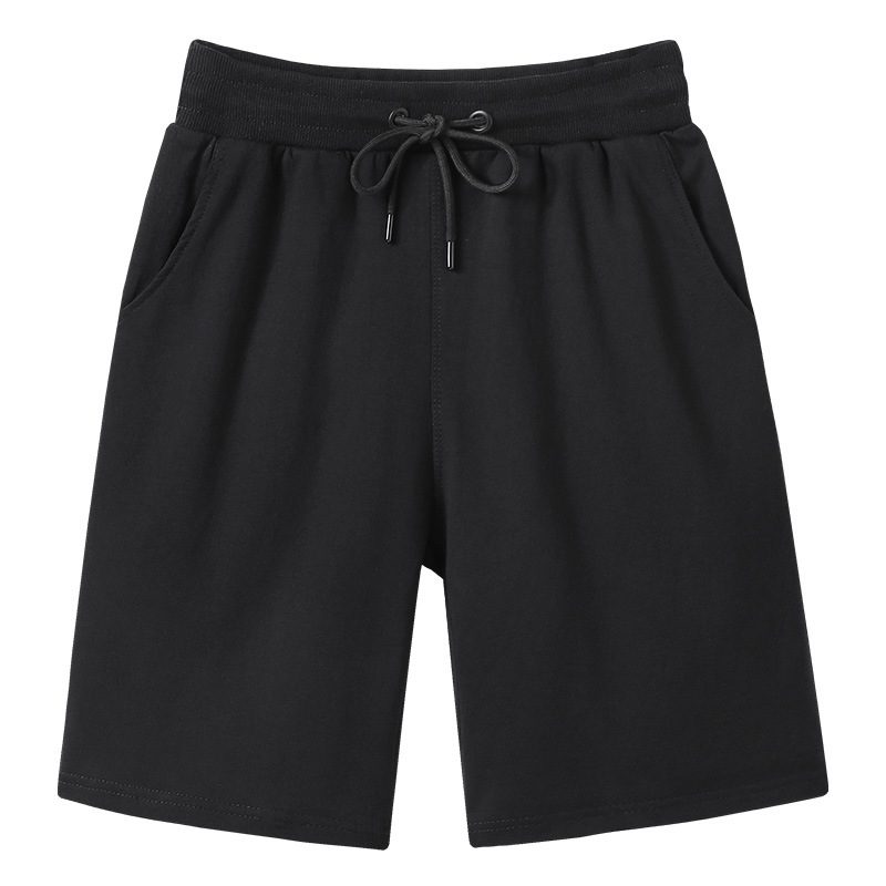 Sommer Bomull Pustende Casual Shorts Menns Nye Trend Strand Fem Poeng