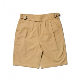 Sommer Cargo Shorts Menn Vintage Løs