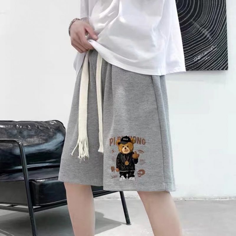 Sommer Shorts For Menn Uformell Tynn Løs Sportsstrand