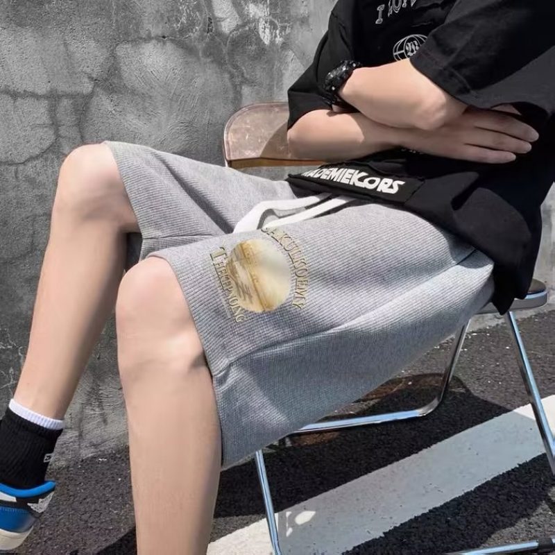 Sommer Shorts For Menn Uformell Tynn Løs Sportsstrand