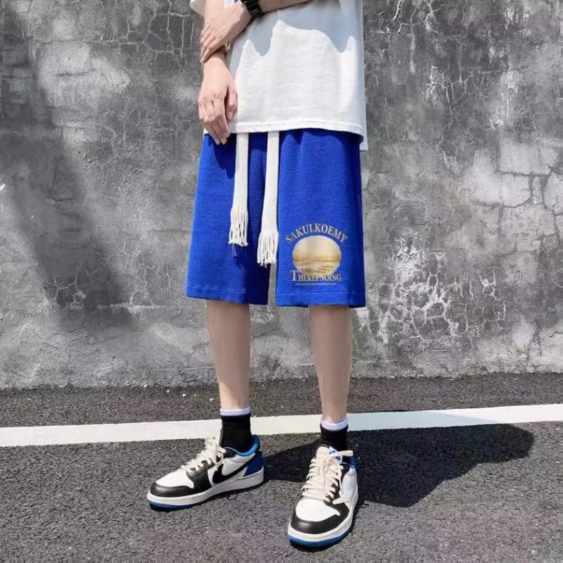 Sommer Shorts For Menn Uformell Tynn Løs Sportsstrand