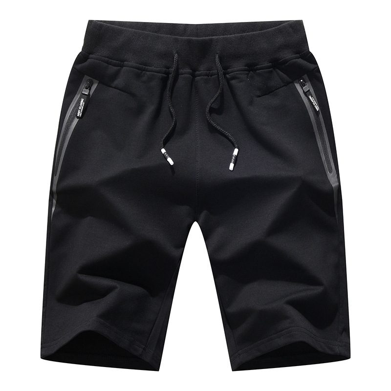 Sommernye Fritidsshorts For Menn Med Fem Poeng Strandelastisk