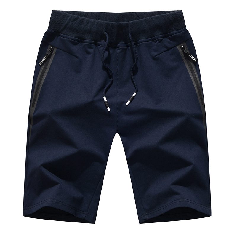 Sommernye Fritidsshorts For Menn Med Fem Poeng Strandelastisk