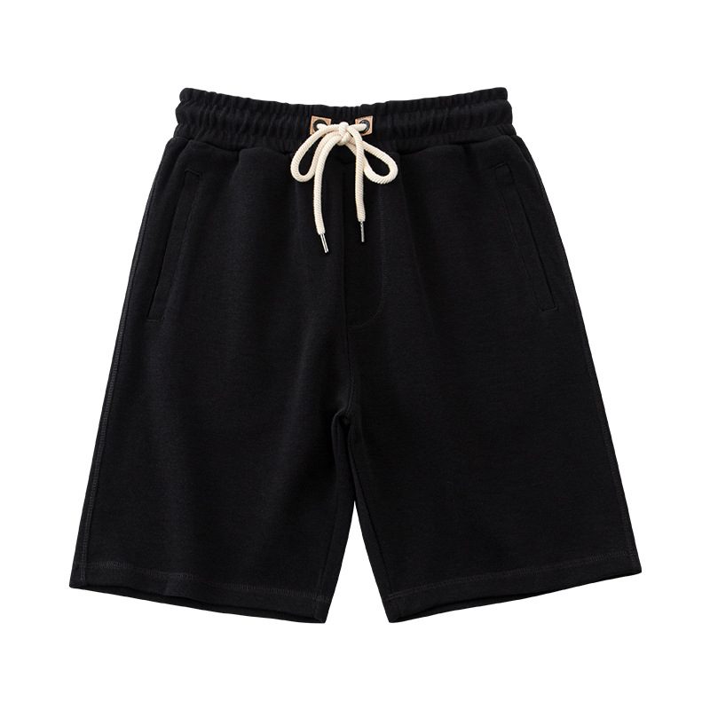 Strikkede Cropped Pants Herre Sommer Casual Shorts Sports Guard Arbeidstøy