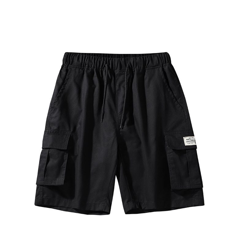 Summer Tooling Shorts Herre Nye Bomull Løs Casual Fem Poeng