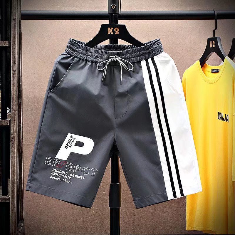 Tynn Shorts Herre Fem Poeng Løs Casual