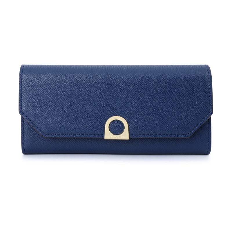 Ny Mote Tri-fold Lang Damelommebok Multi-card Funksjon Clutch