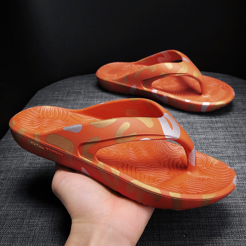 2024 Flip-flops For Menn Trendy Hjemmetøfler For Baderom Lett Pustende Strandsandaler Tøfler For Kvinner