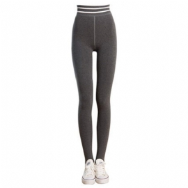 Yogabukser For Kvinner Med Høy Midje Tighte Leggings Fortykket