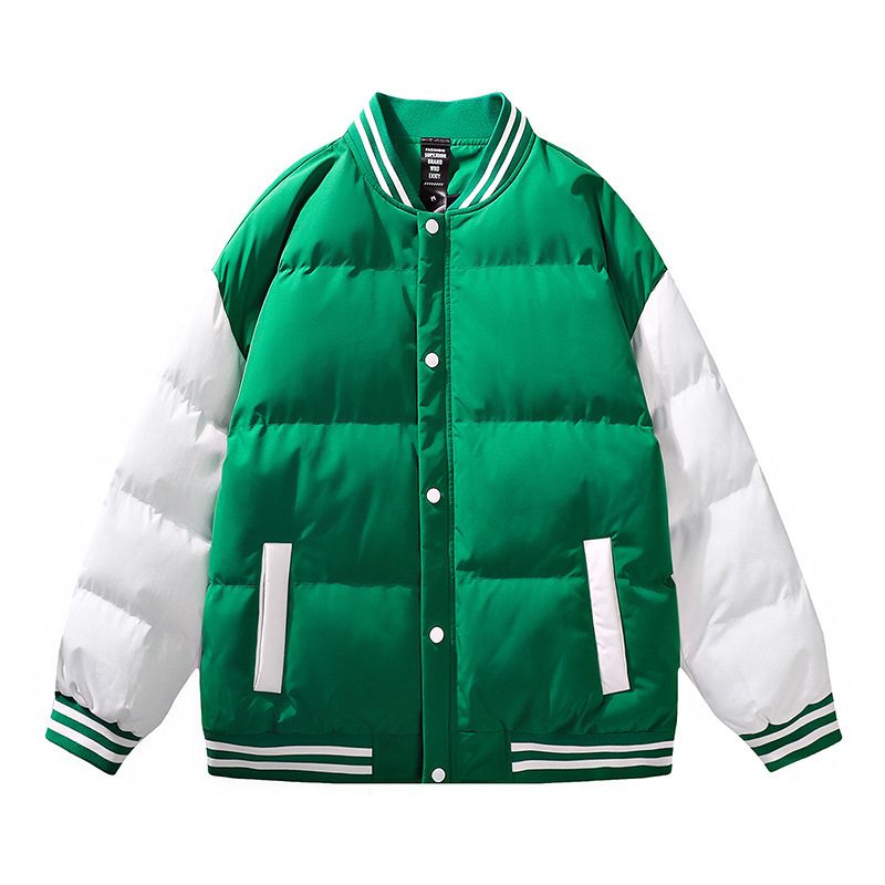 Menns Dunjakke Fortykket Kort Seksjon Trend Casual Jakke
