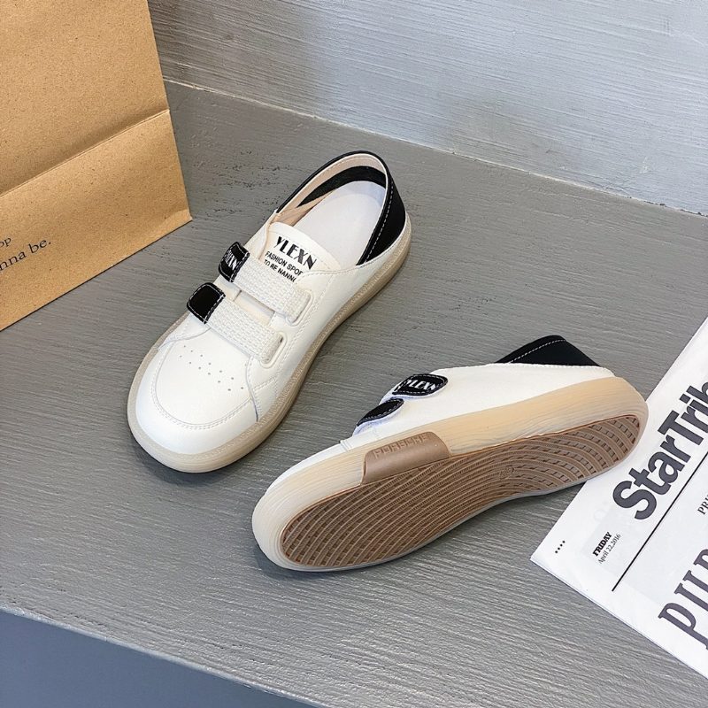 Ekte Skinn 2024 Nye Våren Slip-on Sko For Gravide