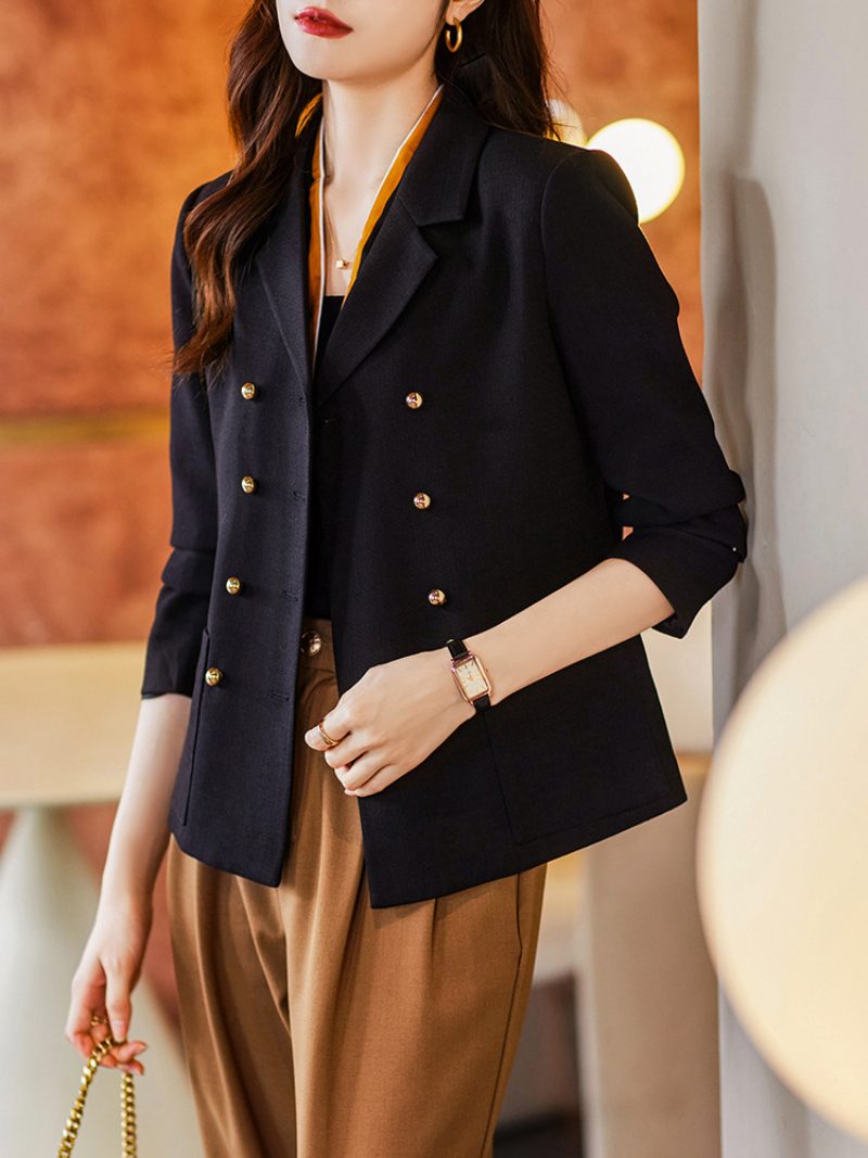 Off White Blazers Short 2024 Career Topp For Kvinner