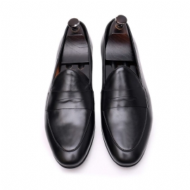 2024 Nye Herresko Vår Og Sommer Belgiske Loafers Slip-on Fritidsklær Sko Ungdomssko Tidevann