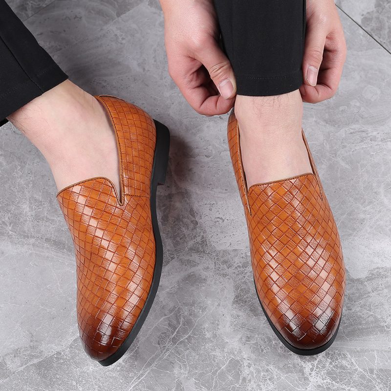 Ny Mote Uformelle Loafers Herre Lette Overdimensjonerte Herresko Kjole Sko