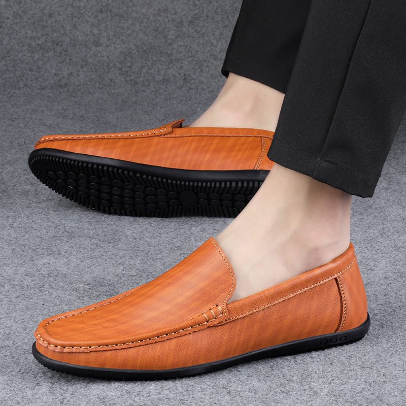 Nye Business Dress Sko Herre Fritidssko Sommer Uformelle Herresko Mote Peas Sko Trend