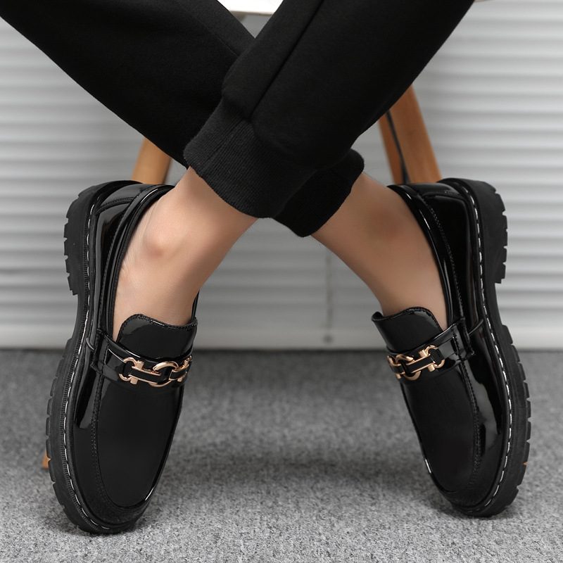 Sommer Menns Fritidskjolesko Slip On Herresko Doudou Sko Høst Trendy Loafers