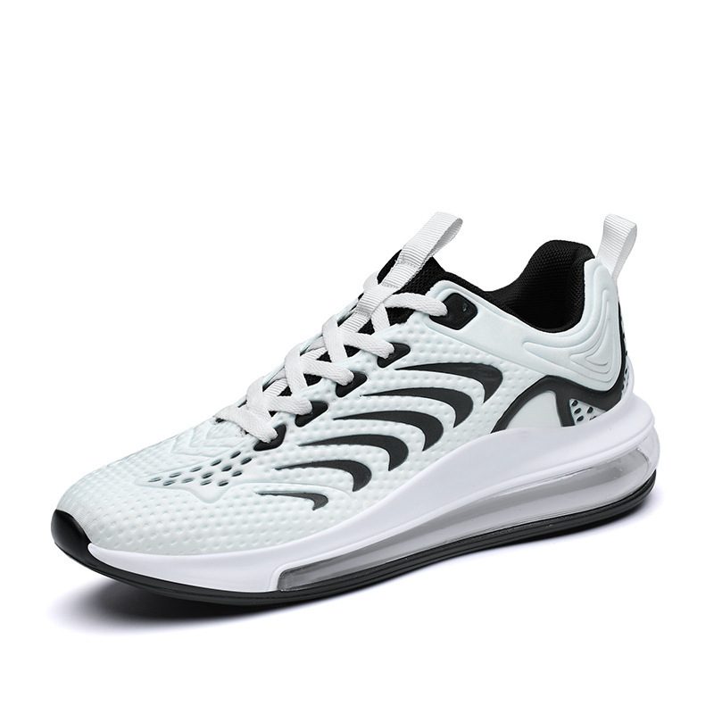 Vår Og Høst Herresko 2024 Trendy Sportssko For Menn Flyweave Uformell Cool Air Cushion Sko