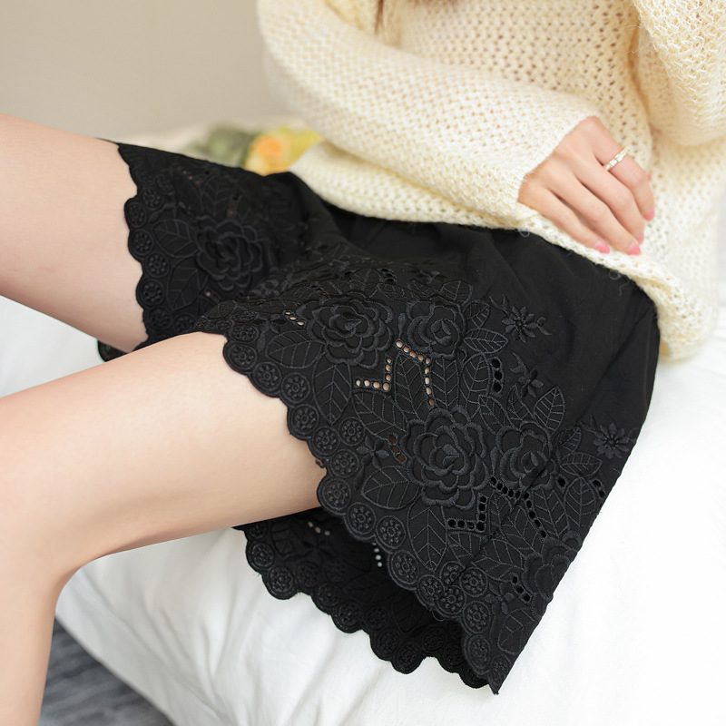 Leggings For Kvinner Mote Uformelle Løse Shorts