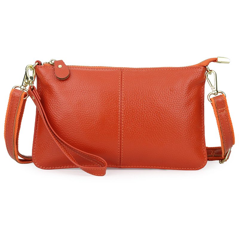 2024 Mote Dameveske Hel Okseskinn Skulderveske For Kvinner Messenger Bag Ekte Skinn Clutchveske For