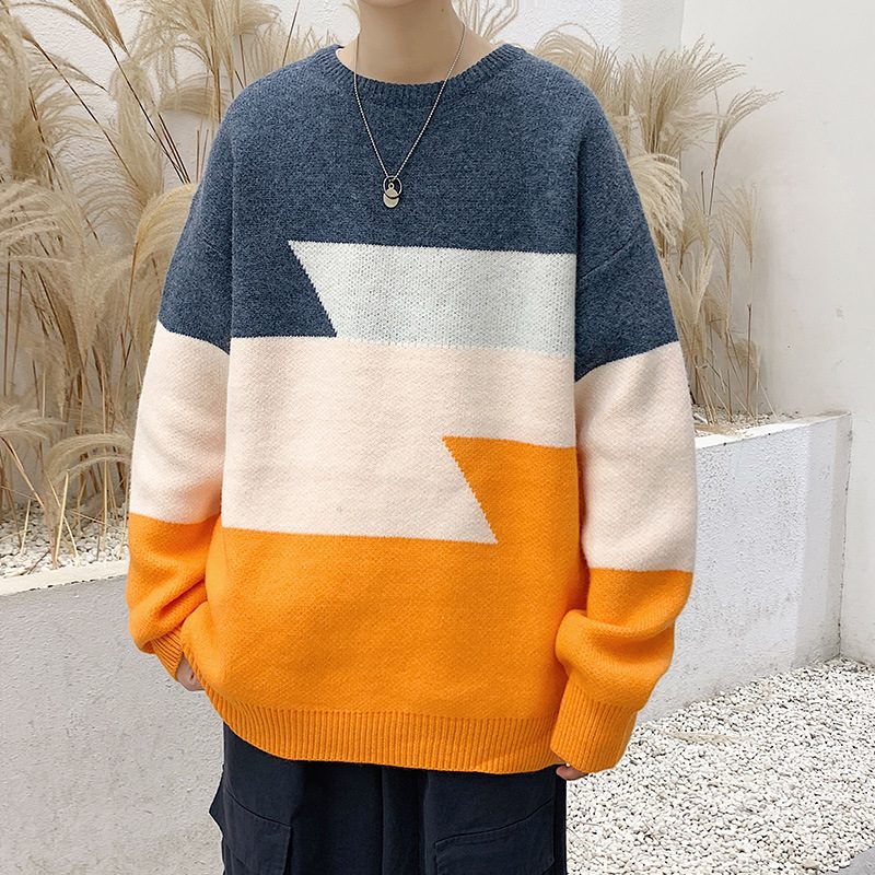 Herregensere Løsstrikkede Uformelle Base Layers Topper