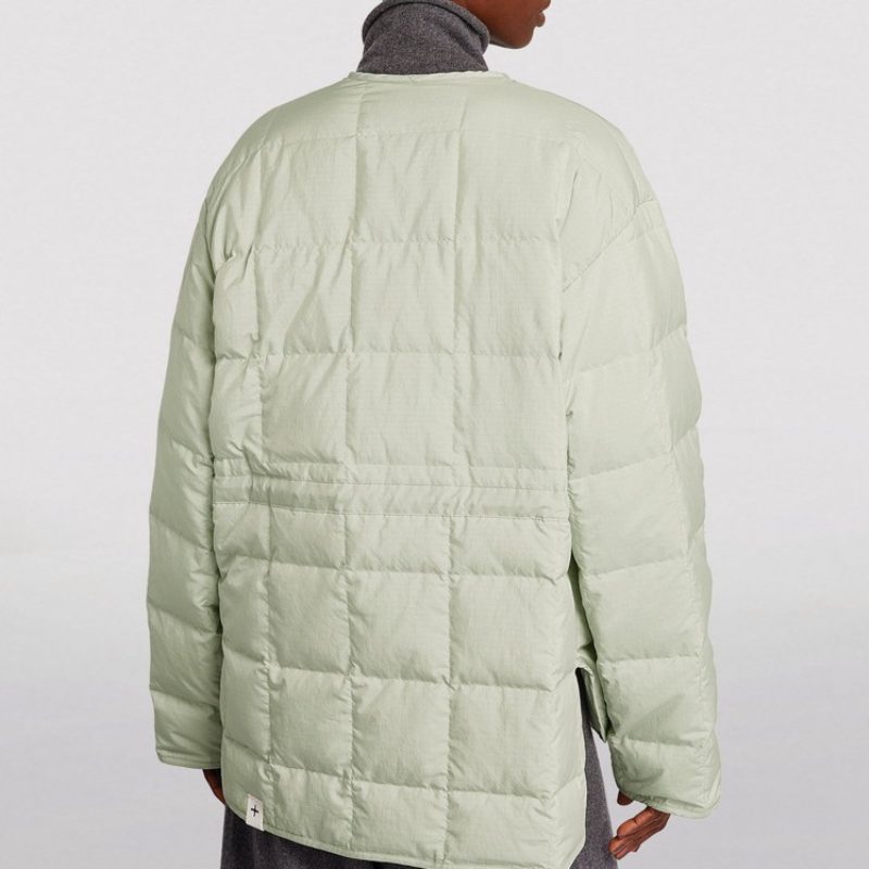 Dame Dunjakke Snøring Casual Coat Warm