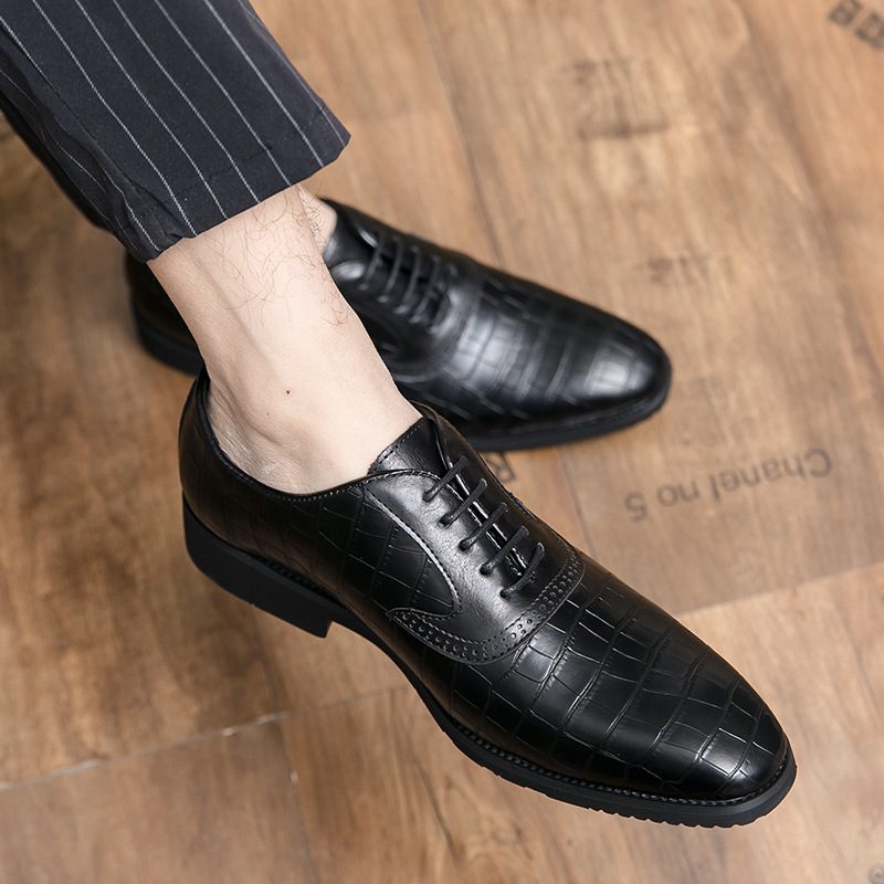 Plus Size Herresko Business Formell Kjole Sko Herre Casual Oxford Sko