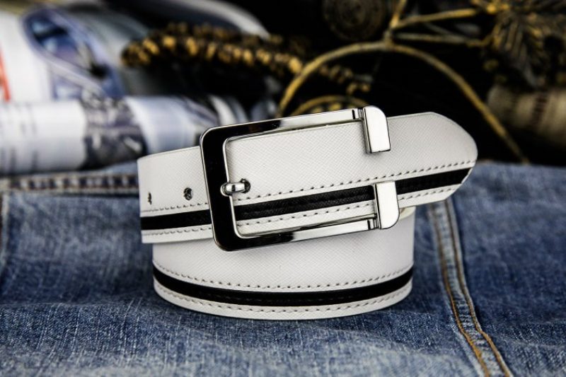 Belte Menns Pin Spenne Ekte Skinn Casual Fashion