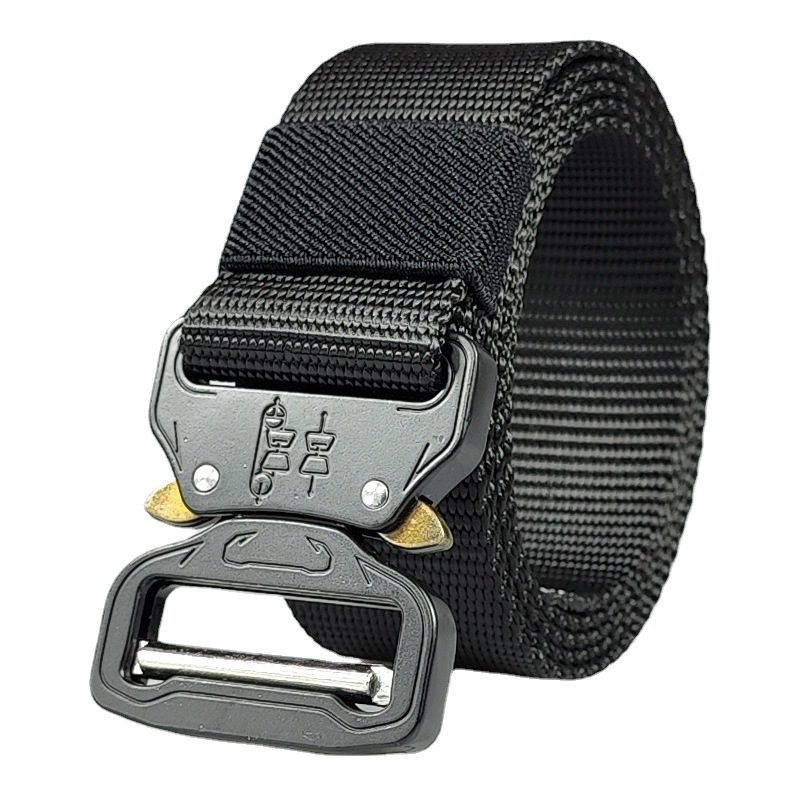 Cobra Buckle Outdoor Tactical Belt Herre Nylon Sports Canvas Belte