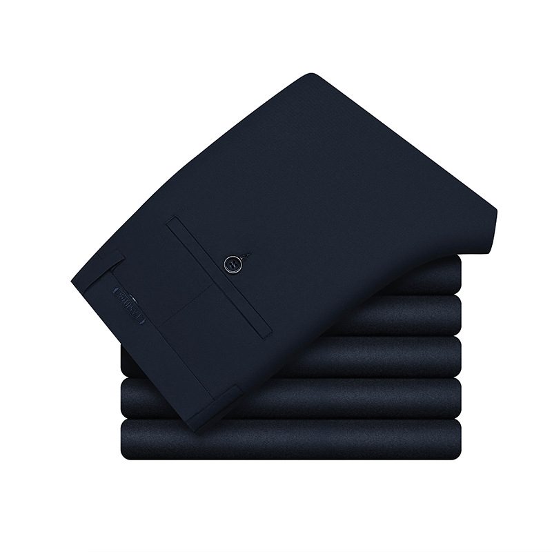 Fritidsbukser For Menn Slim Fit Stretch Bukser Business