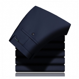Herrebukser Tynne Uformelle Slim Fit-bukser