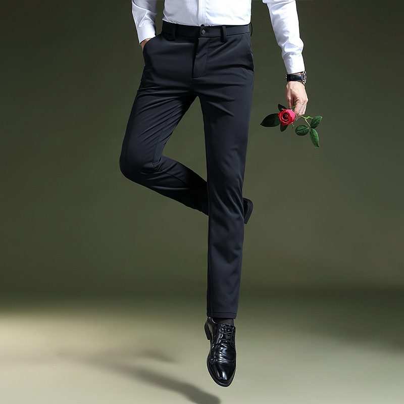 Herrebukser Tynne Uformelle Slim Fit-bukser