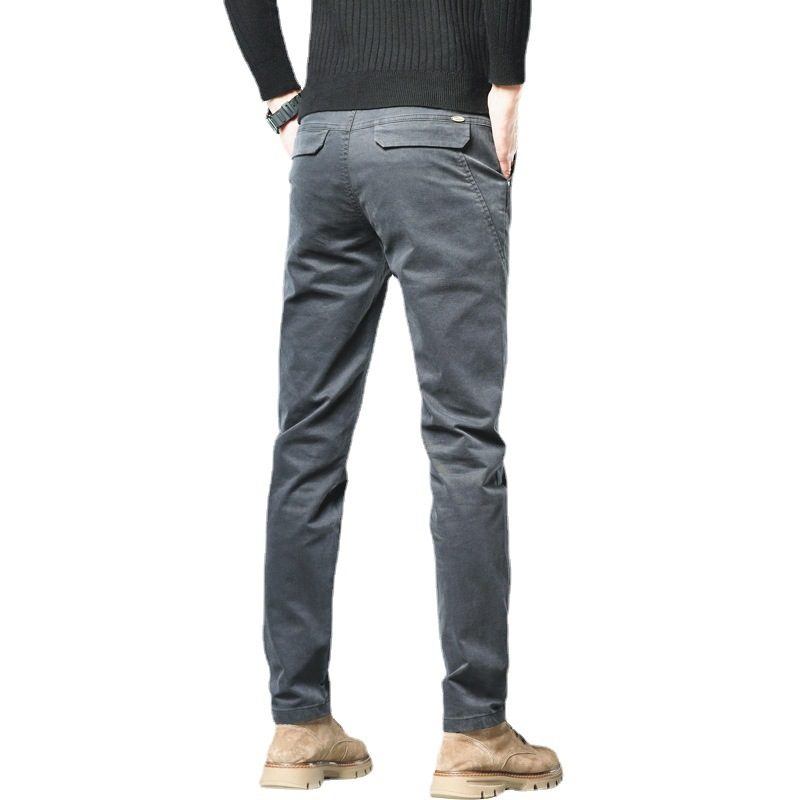 Menn Casual Business Slim Straight Trendy Bukser