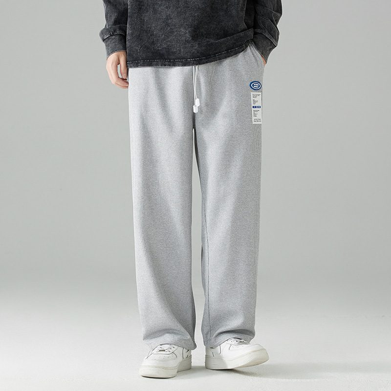 Menn Løse Joggebukser Straight Leg Bukser