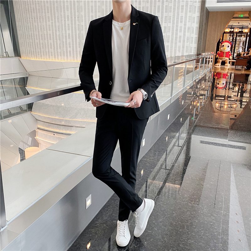 Drakter For Menn Business Casual Todelt Mote