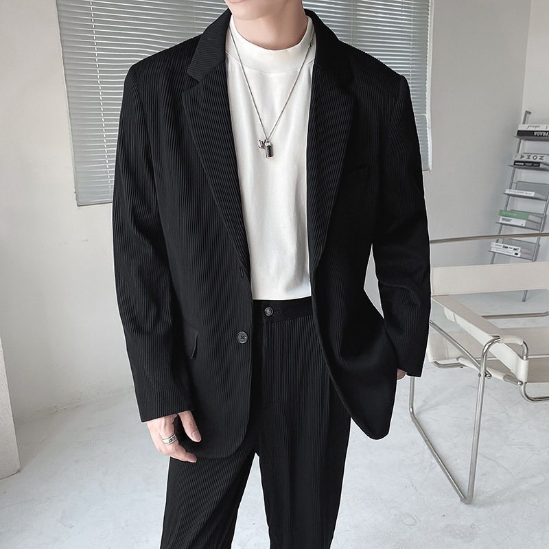 Dress Herre Todelt Lett Kjent Stil Ny Løs Casual
