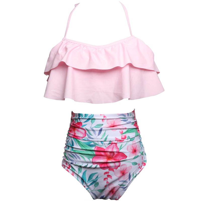 Ny Bikini Sexy Høy Midje Badedrakt I Ett Stykke