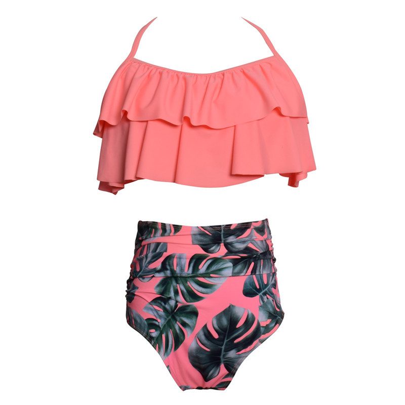 Ny Bikini Sexy Høy Midje Badedrakt I Ett Stykke