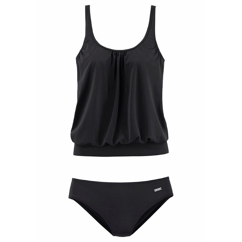 Sexy Flerfarget Spot Print Camisole Plus Size Todelt Badedrakt For Kvinner