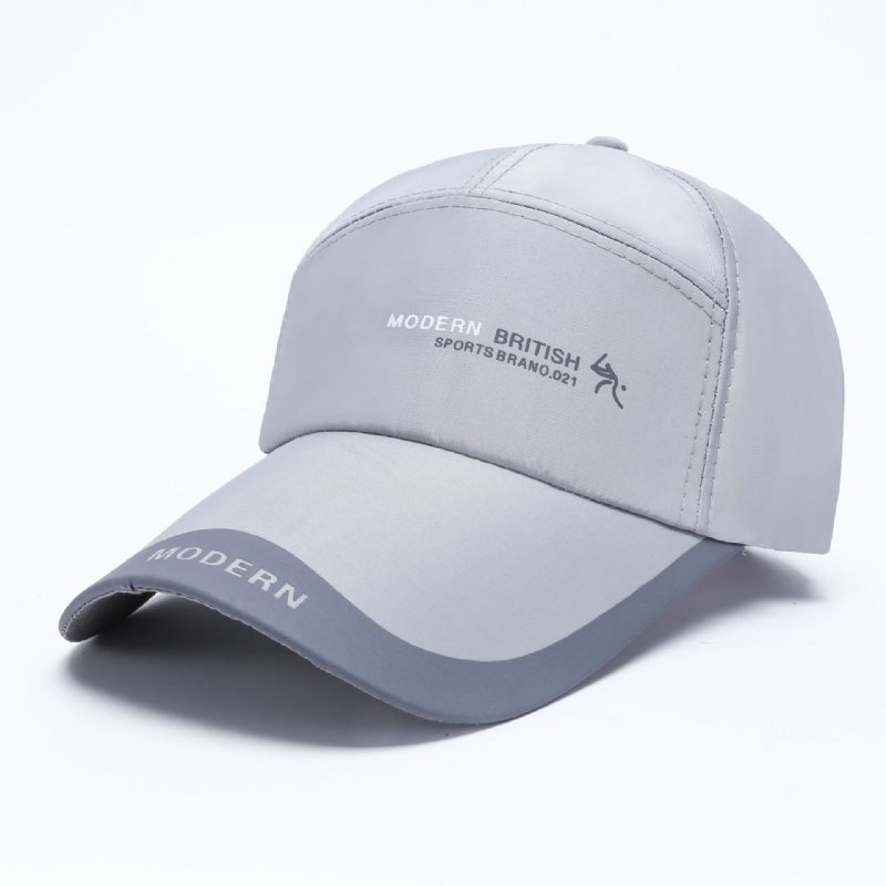 Cap Herre Sommer Utendørs Pustende Topp Cap Cap Baseball Cap Sol Lue Fisker Lue Kvinne