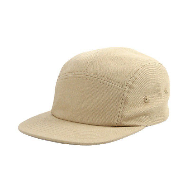 Skateboard-caps I Bomull I Fem Deler Flycaps Baseballcaps Campingcaps Hip-hop Caps Trendcaps For Menn Og Kvinner